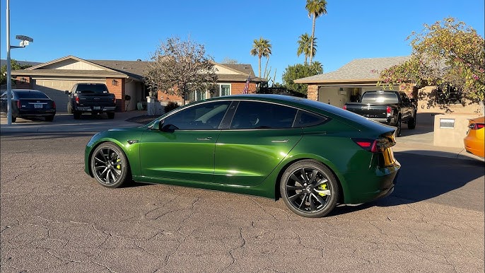 Green Vinyl Wrap